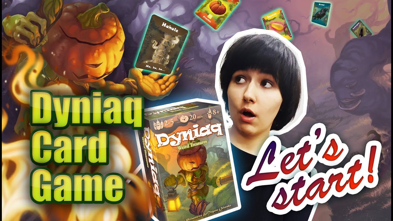 Dyniaq Card Game - Unboxing & Introduction