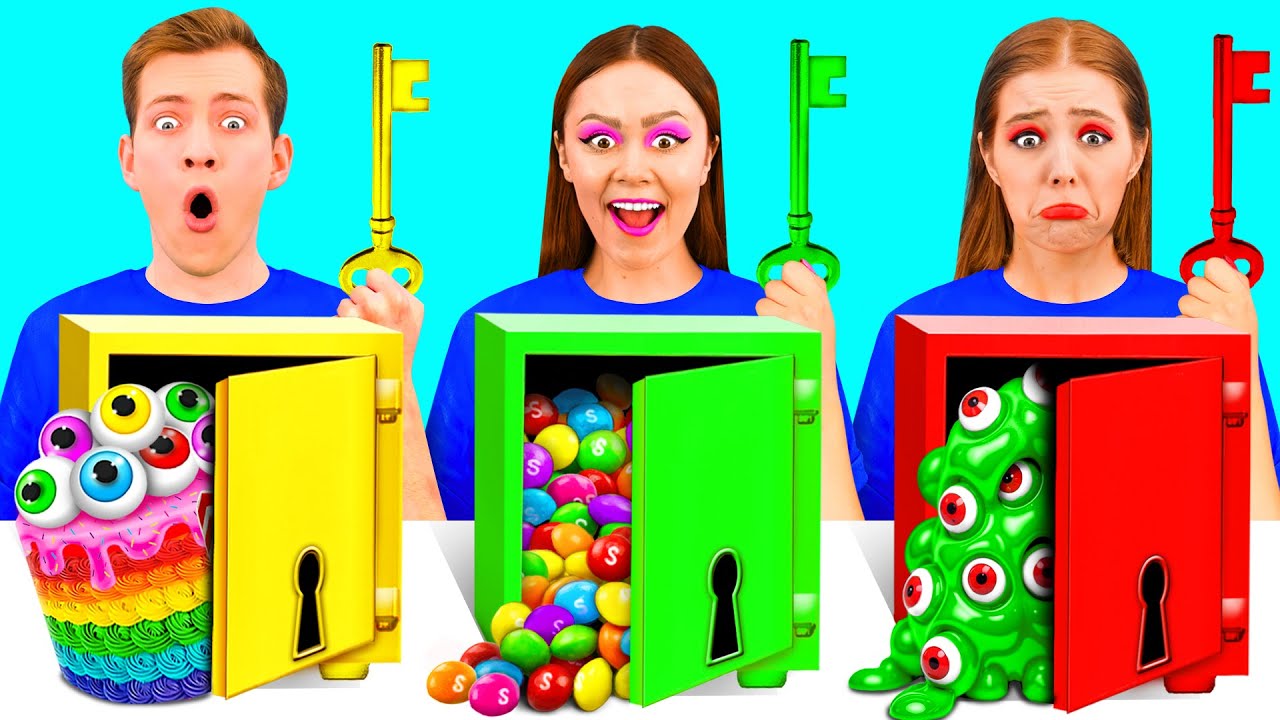 Выбери Правильный Ключ Челлендж | Съедобная Битва от DuKoDu Challenge