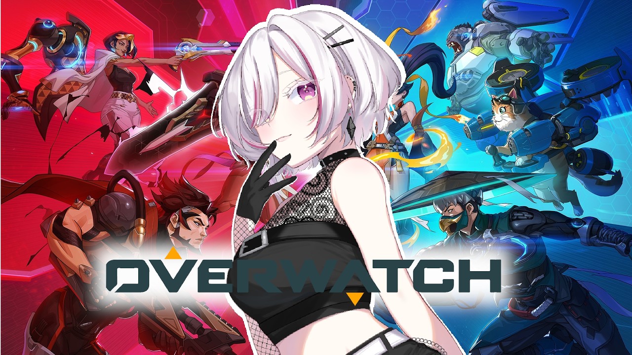 【OW】ランク　サポートでどこまでいけるかな？