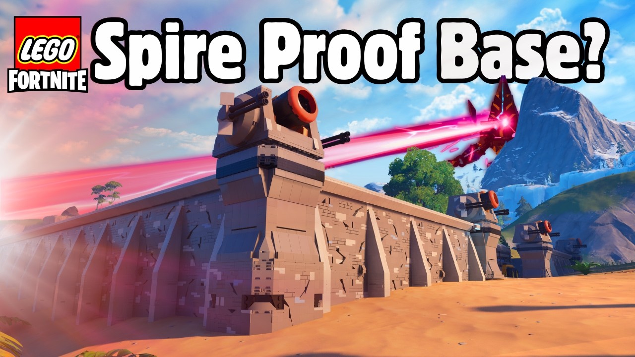 SPIRE TITAN PROOF Military Base? in LEGO Fortnite