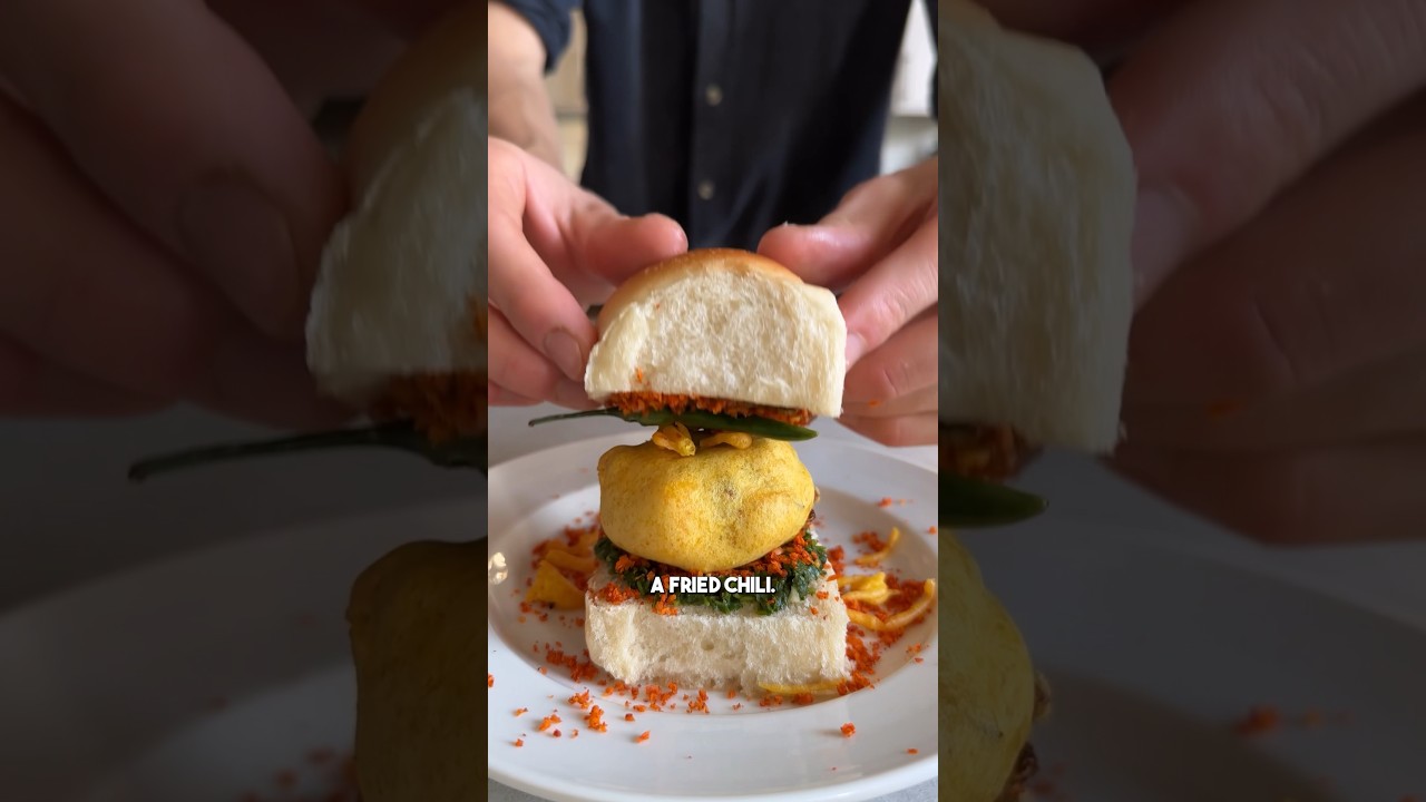 India’s Street Food ICON: Vada Pav 🇮🇳 