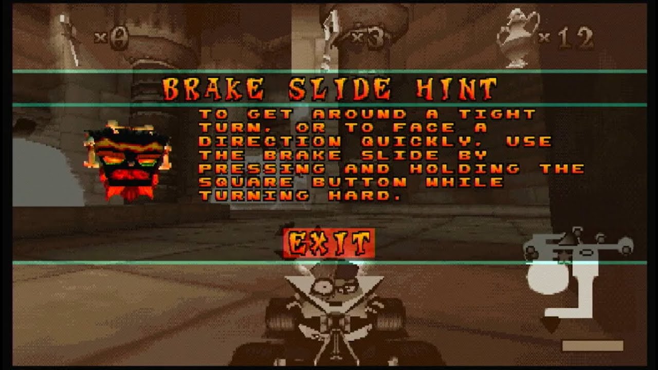 Crash team racing Uka uka hints