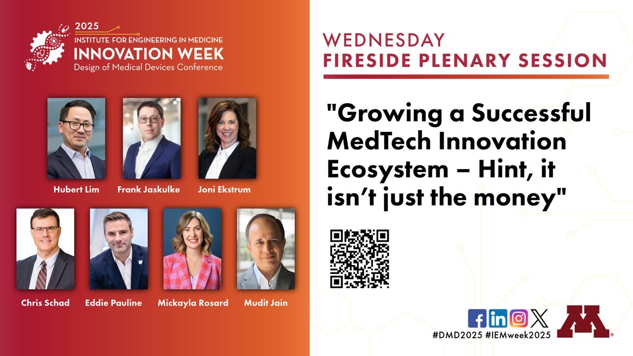 Fireside Plenary Session (2025 Design of Medical Devices Conference)