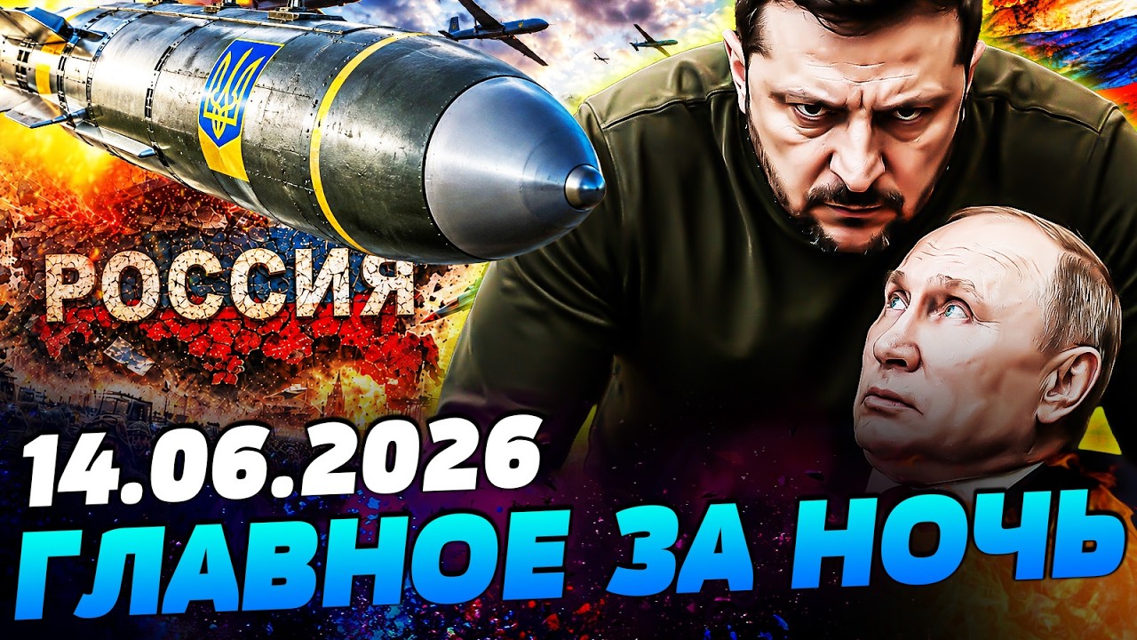 💥МИНУТЫ НАЗАД! ЗЕЛЕНСКИЙ ОГЛАСИЛ: УКРАИНА ГОТОВА! СДЕЛКА ПОДПИСАНА! ПОНЕСЛОСЬ! &mdash; УТРО 14.06.2026