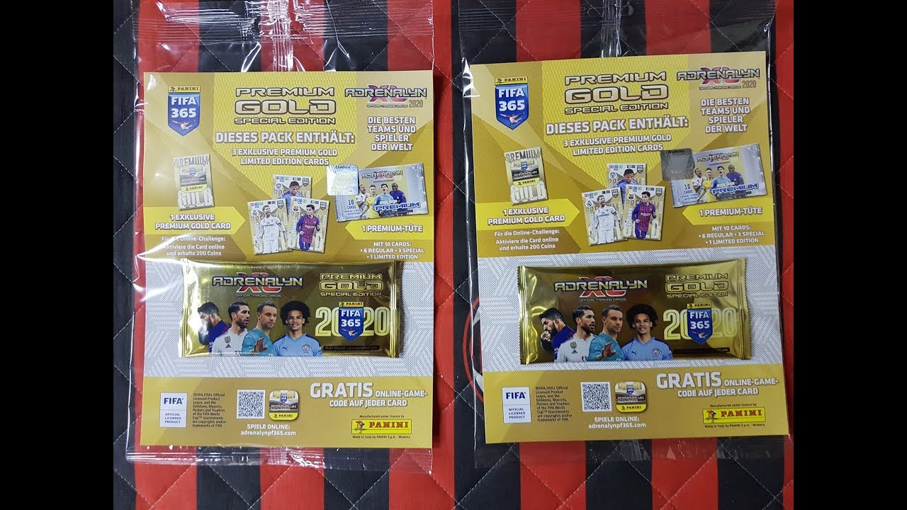 HIT!!! PANINI FIFA 365 2020 - SASZETKI PREMIUM GOLD - UNBOXING - WOW LIMITKI JAK RARKI!!!