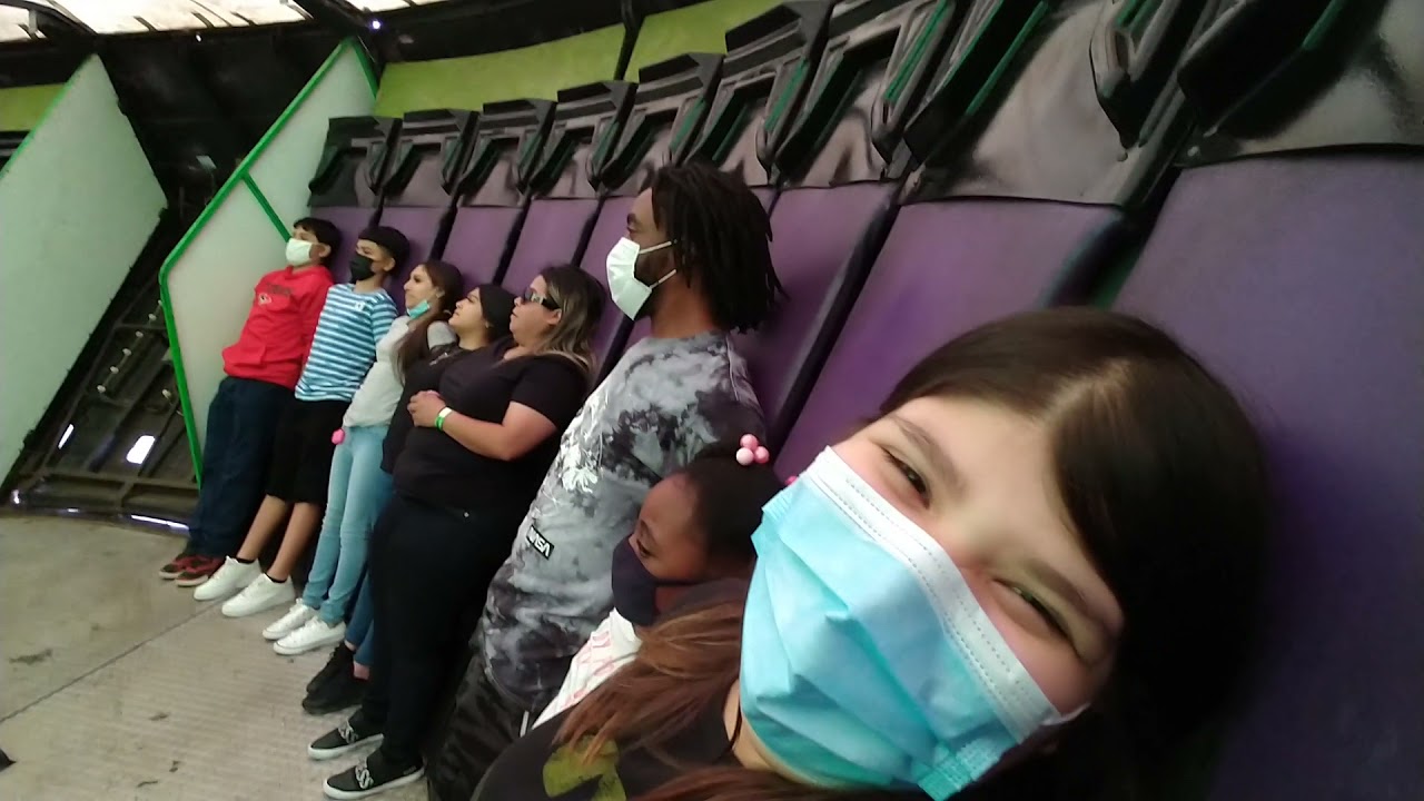 We're at a Almeda Mall & We're Going to Ride That Aubduction Ride aka Graviton Ride this was fun