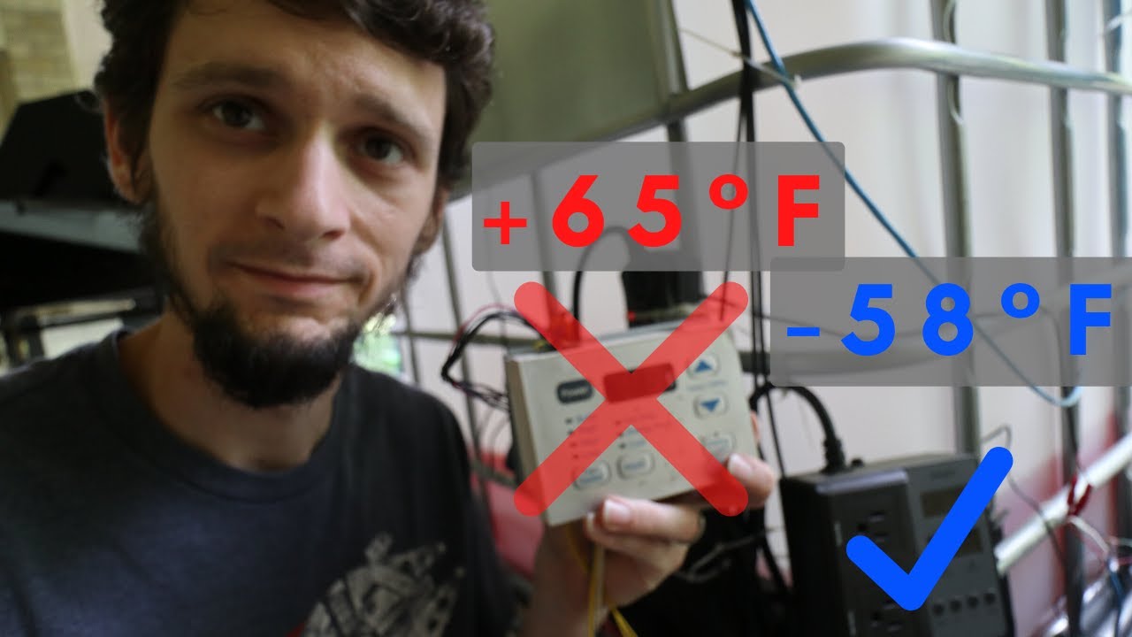 Glycol Chiller Thermostat - Hack AC to Below Freezing