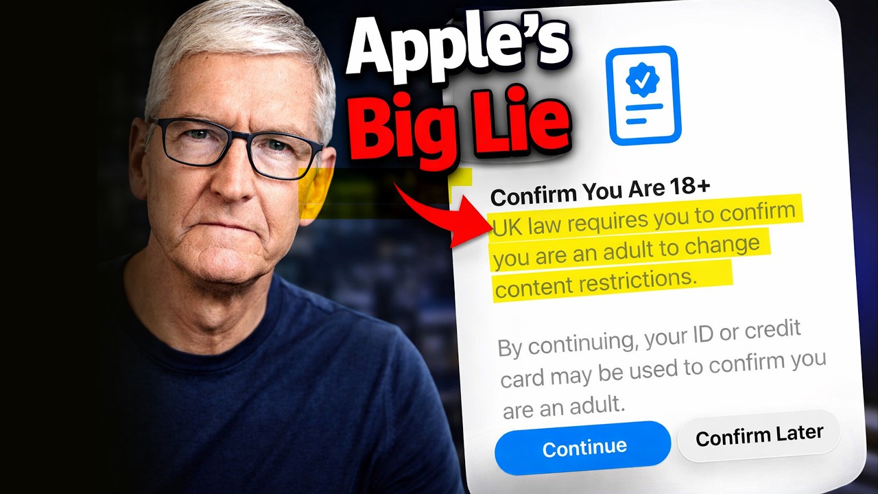 Большая ложь Apple и как отключить проверку возраста на вашем iPhone