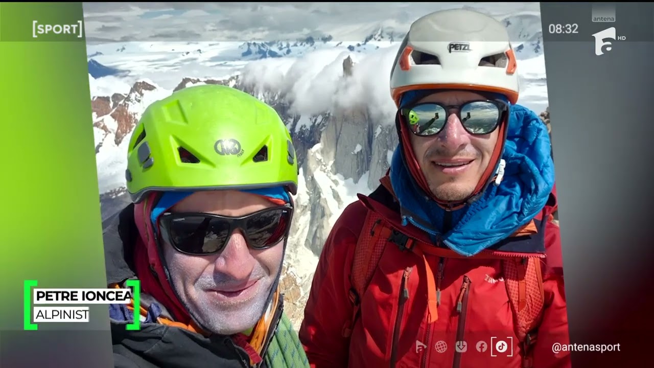 Doi alpinişti români au câştigat lupta cu muntele, tocmai în Patagonia!