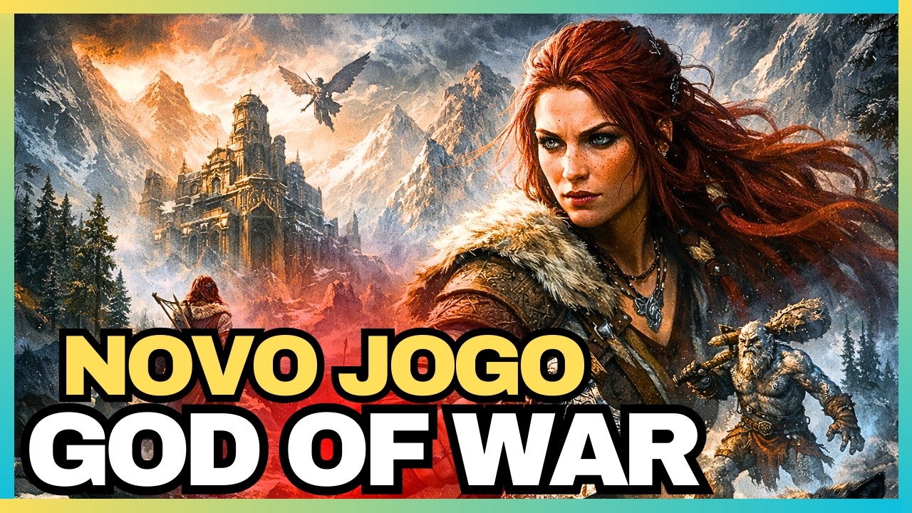 NOVO GOD OF WAR! MAS SEM O KRATOS???