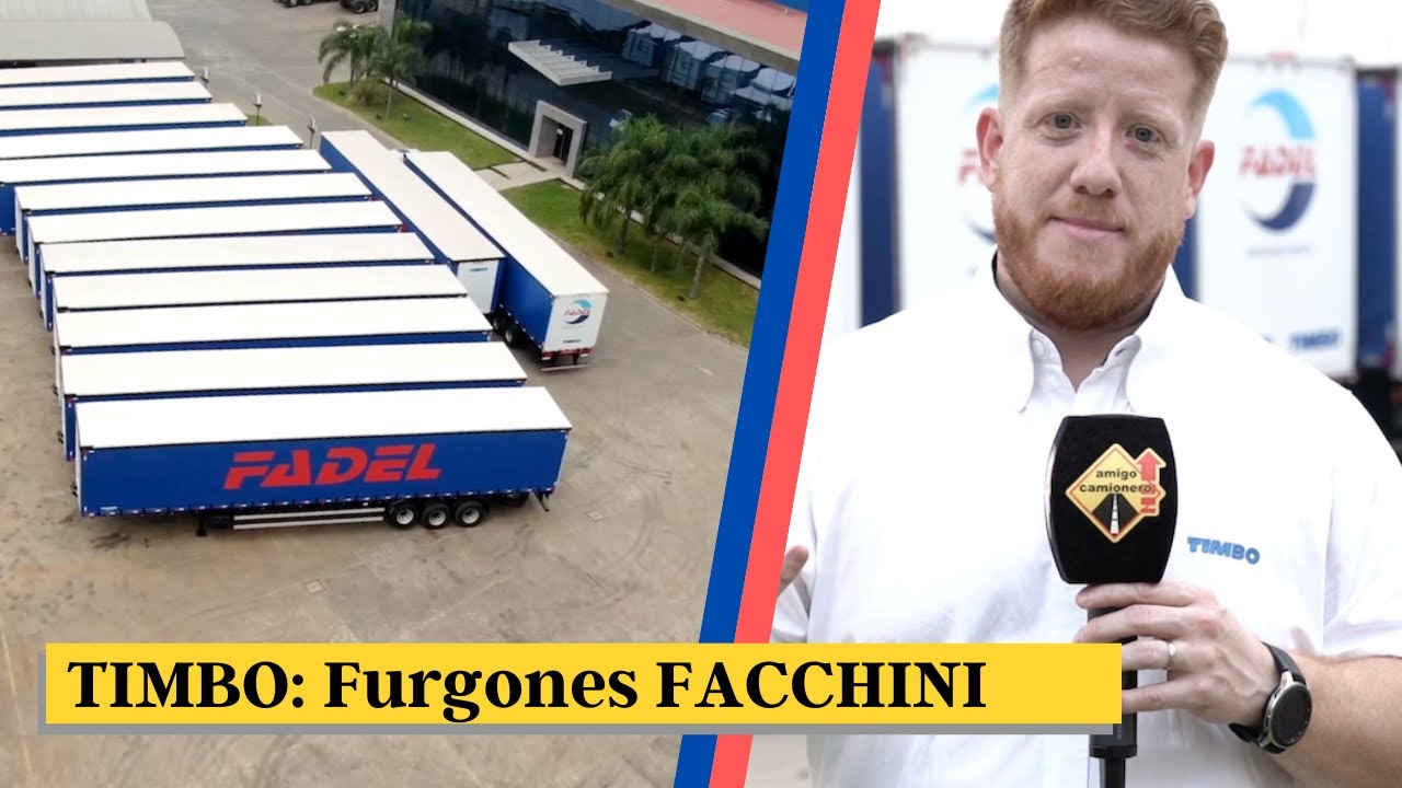 GRUPO TIMBO entregó 30 furgones FACCHINI a la empresa FADEL