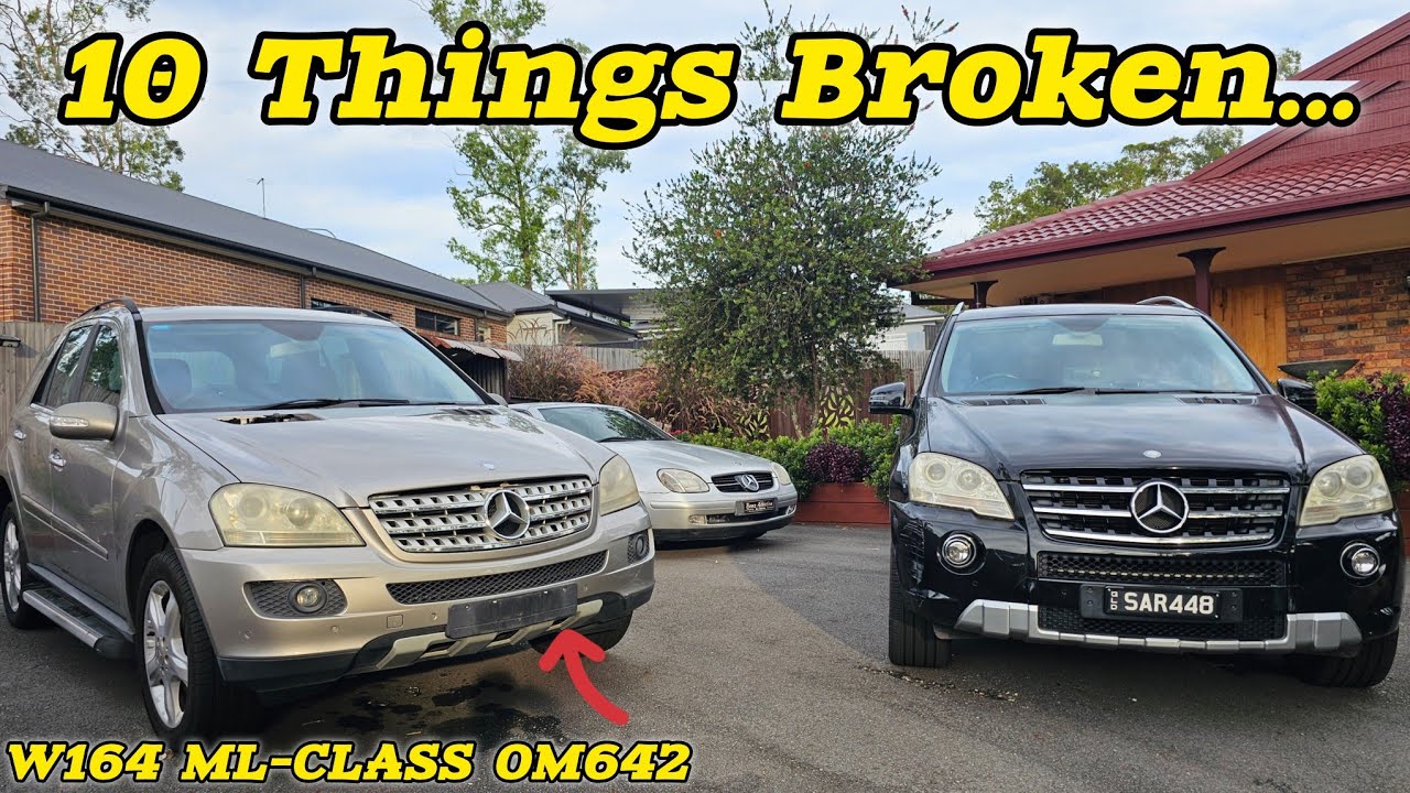 10 problem&oacute;w z moim Mercedesem Klasy M W164, kt&oacute;re mogą dotknąć także Twojego (OM642)