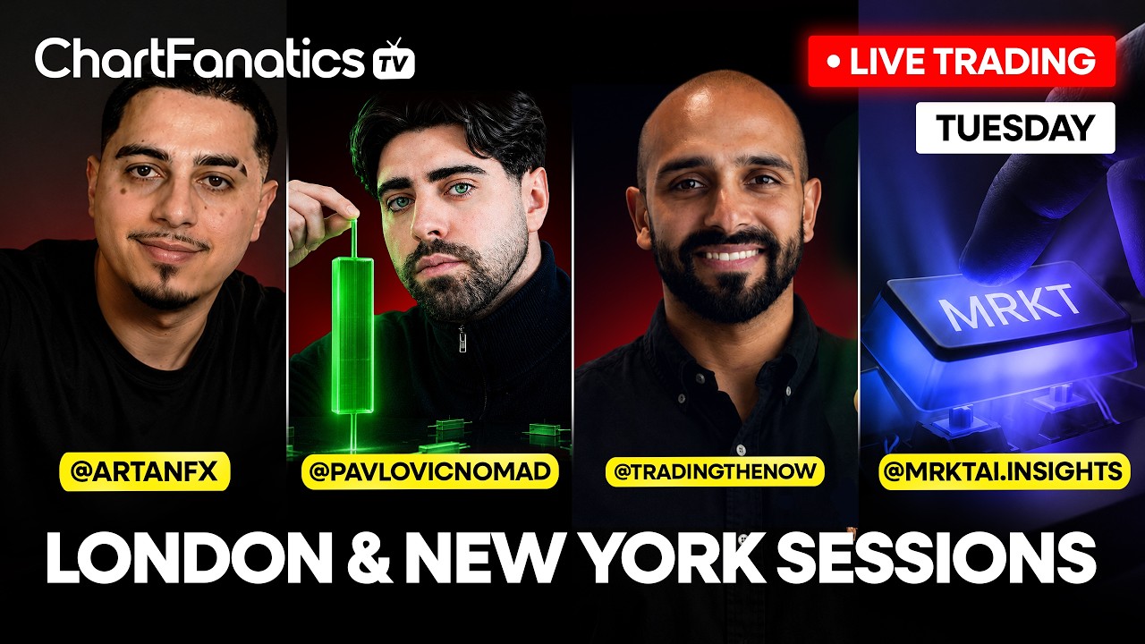 🔴 Live: Trading NY Session with Pavlovic