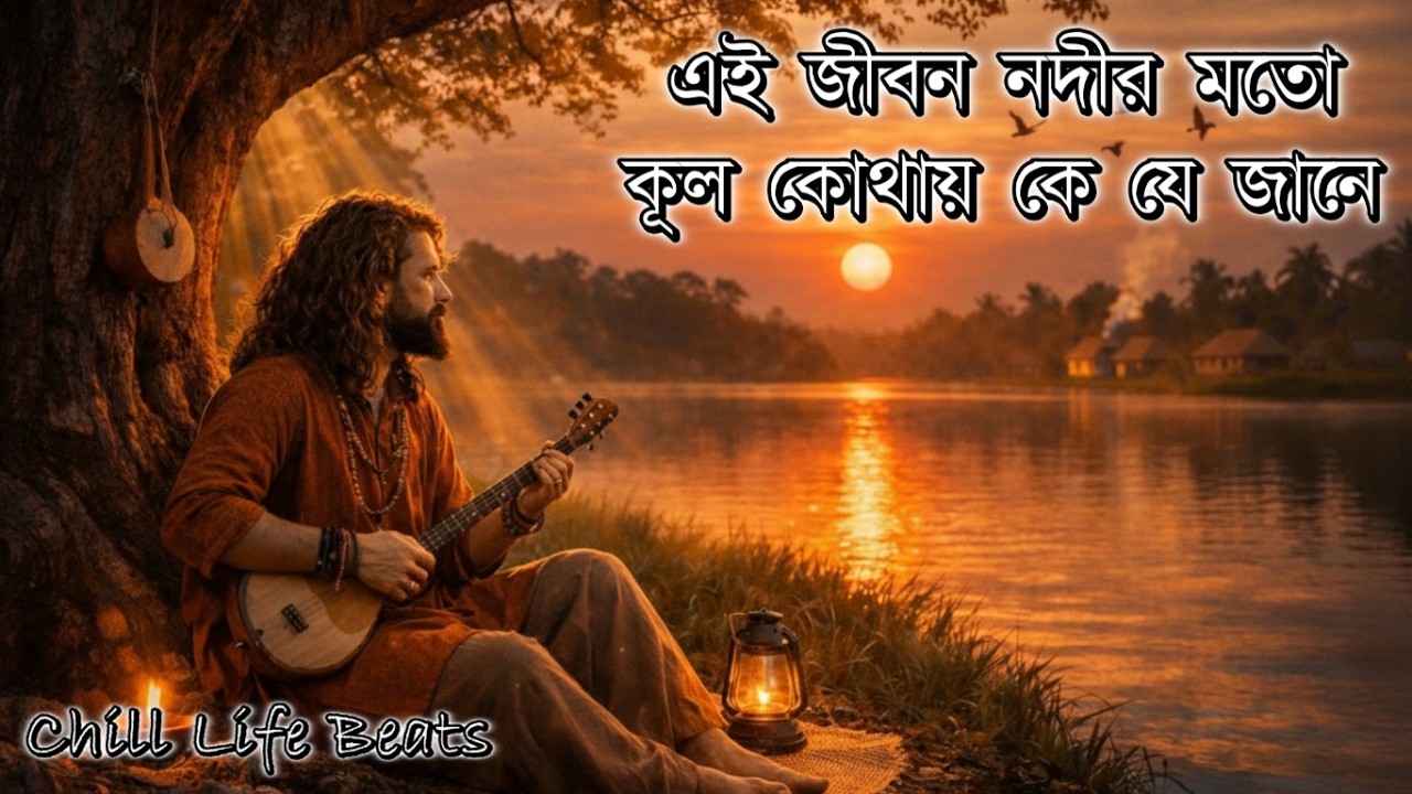 এই জীবন নদীর মতো | মরমী বাউল গান | Pure Bangla Folk | @ChillLifeBeats