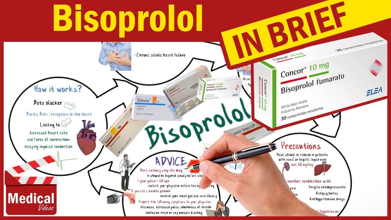 Bisoprolol ( Concor 5mg ): What is Bisoprolol?  Bisoprolol Uses, Side Effects & Mechanism Of Action