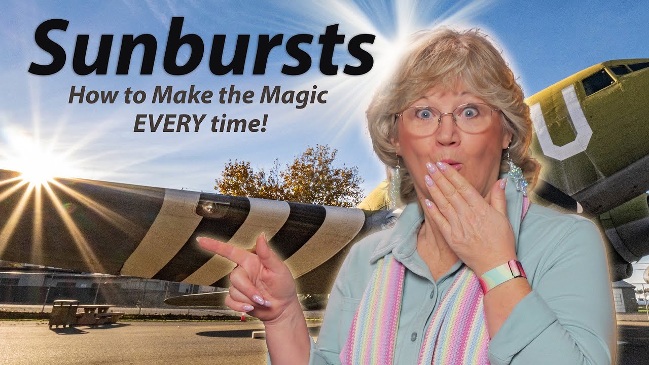 How to get a cool Sunburst EVERY time!