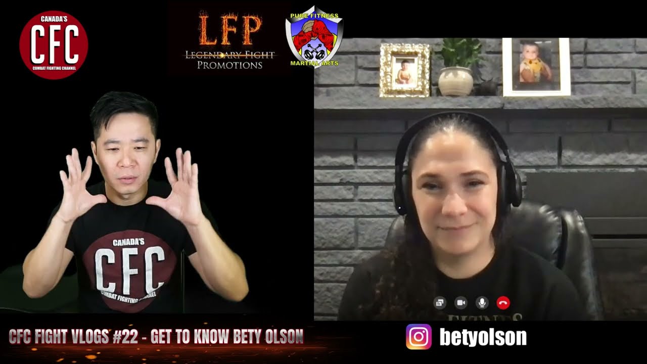 CFC FIGHT VLOGS #22 - Bety Olson Mom Muay Thai Fighter
