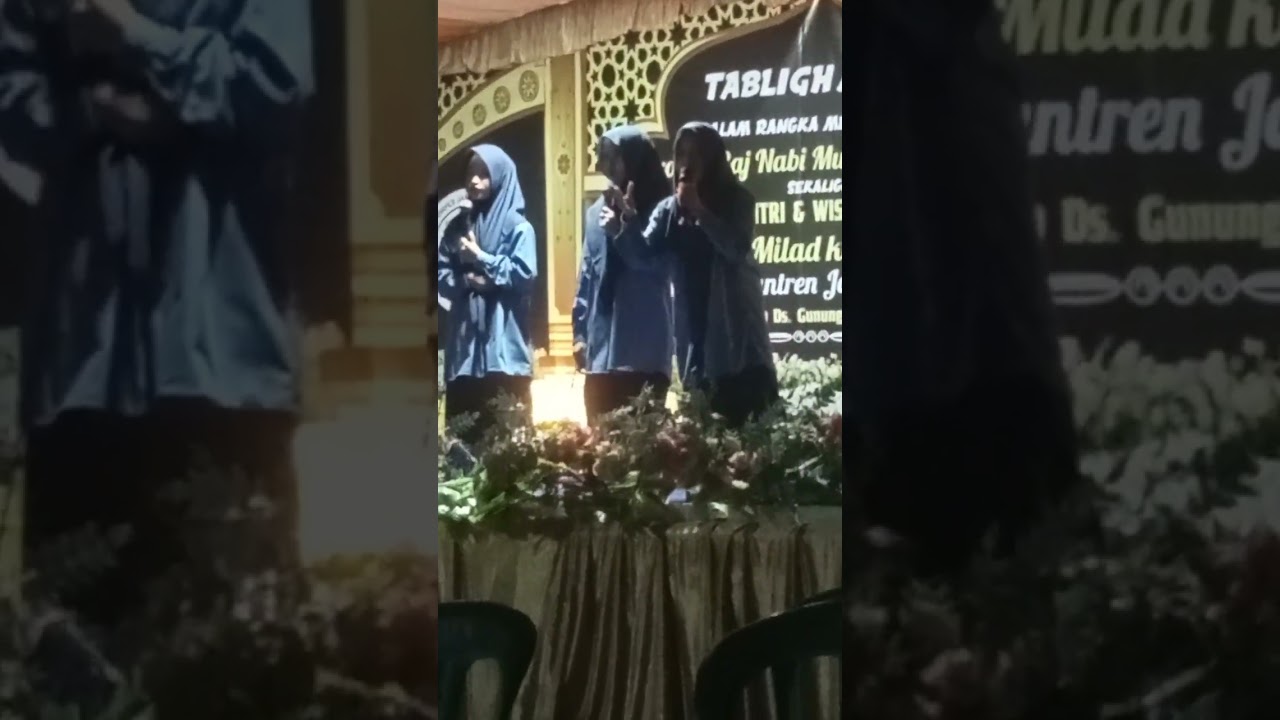@samen perayaan sekolah Diniyah.