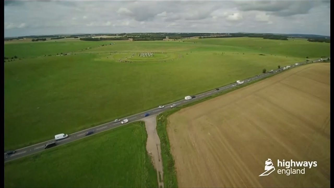 A303 Stonehenge tunnel: go ahead gets mixed reaction (1) (UK) - BBC News - 12th November 2020