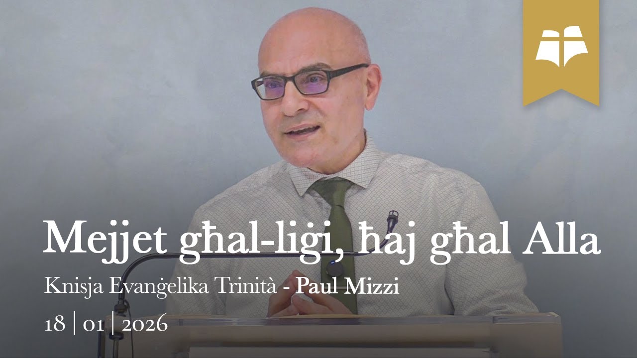 Mejjet għal-liġi, ħaj għal Alla - Galatin 2:17–19 - Paul Mizzi