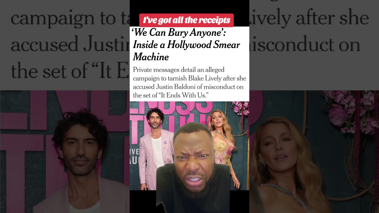 Smear campaign #BlakeLively from Justin Baldoni #ryanreynolds #itendswithus #justinbaldoni
