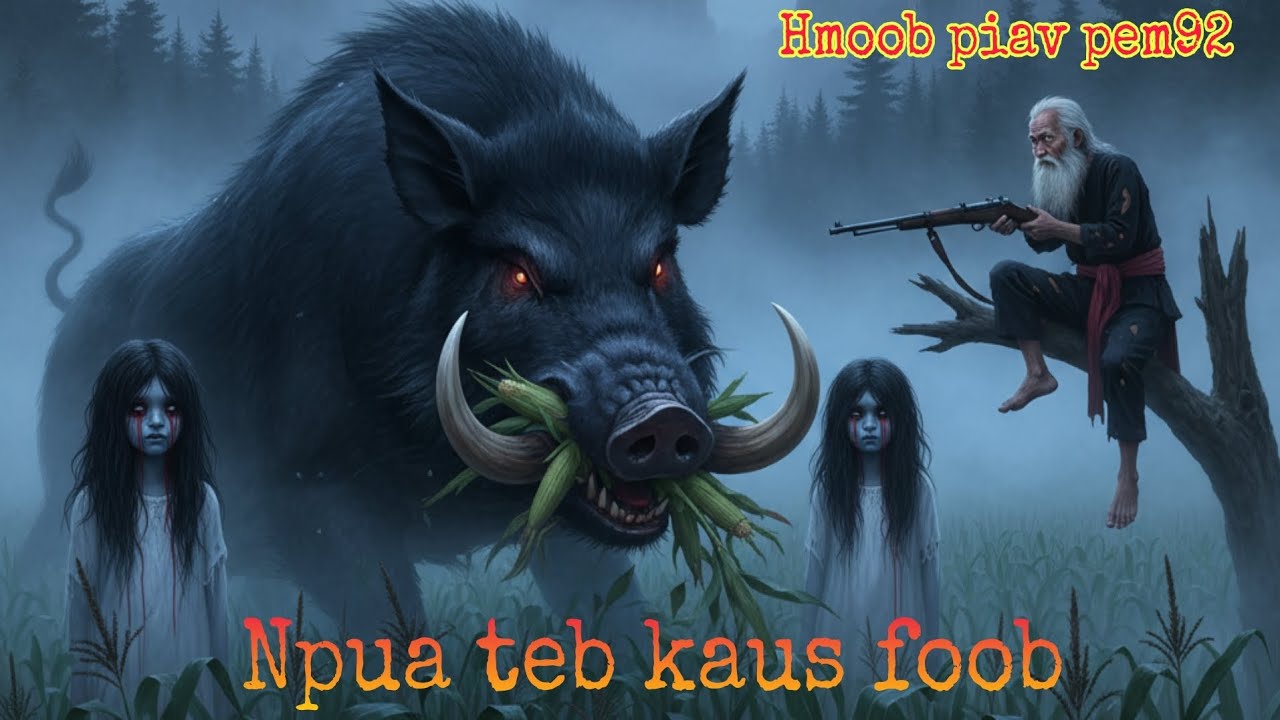 Кабан с клыками