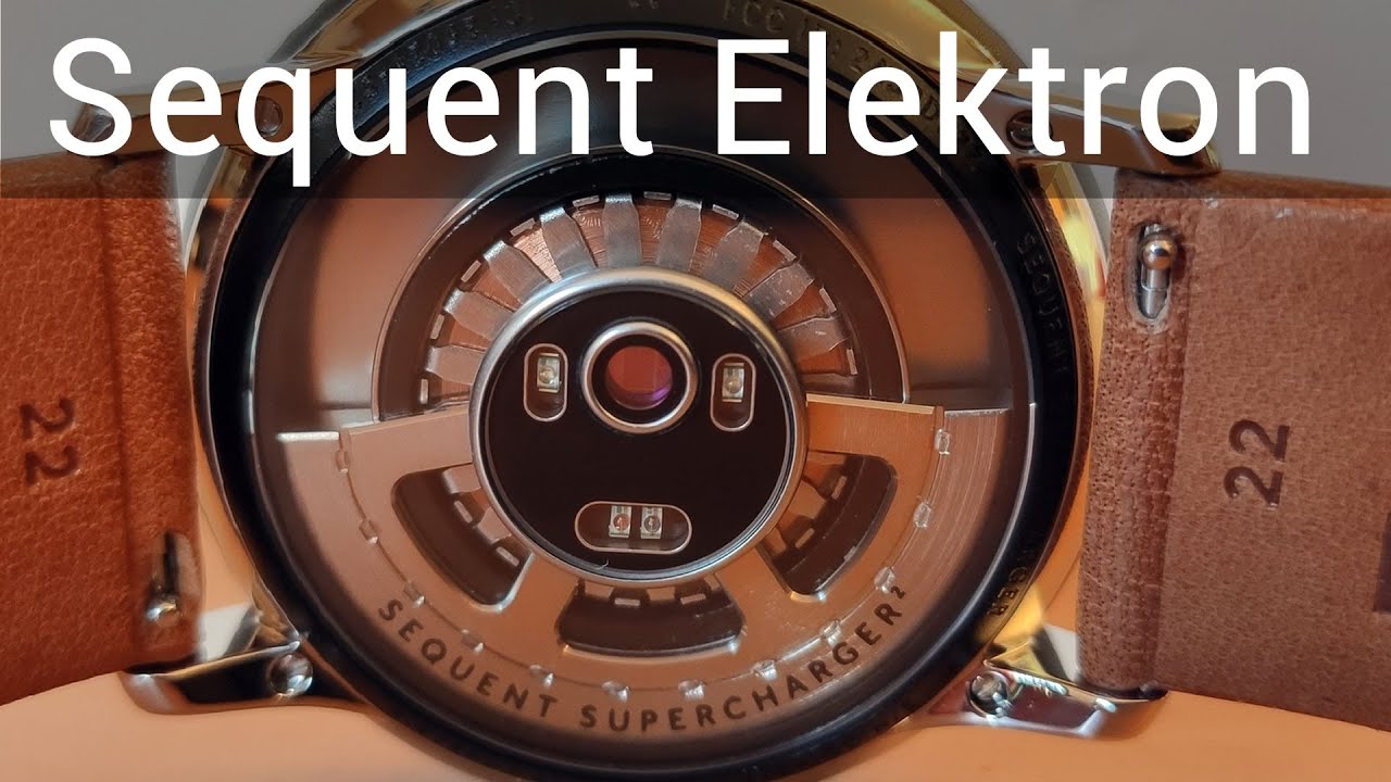 RELOJ MECÁNICO y a la vez SMARTWATCH. Sequent Elektron 2.2 HR (Introducción)
