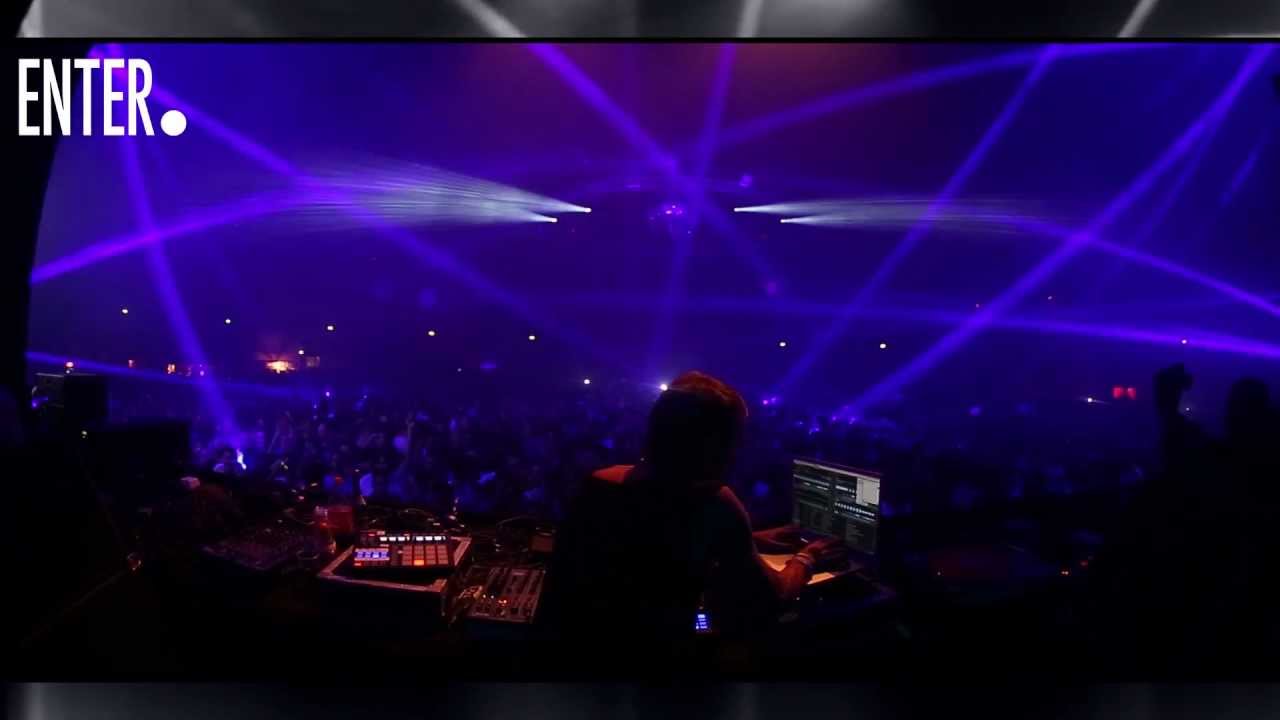 Richie Hawtin FIREWORKS @ Awakenings ENTER ADE 19-10-2012 Gashouder Amsterdam
