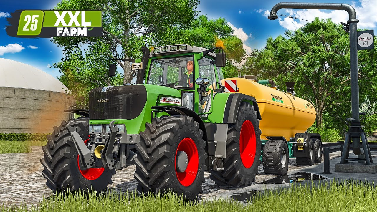 Baustart, neues XXL-Feld und Gärrest-Action! | XXL Farm #55 | FARMING SIMULATOR 25