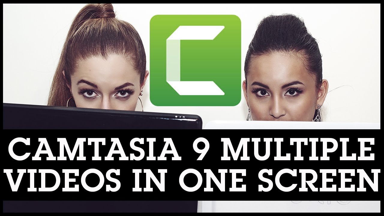 Camtasia 9 Multiple Videos in One Screen Tutorial