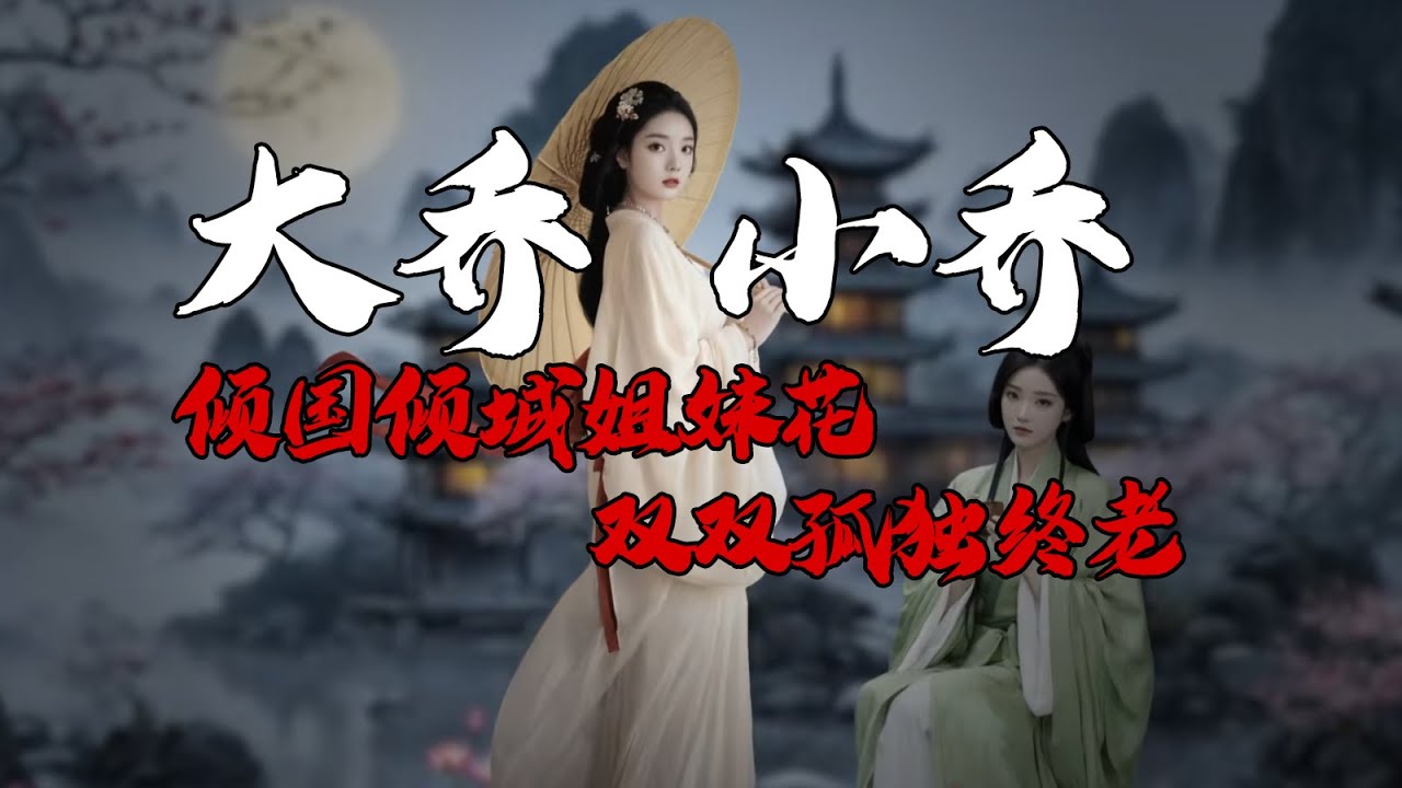 大乔小乔-顷国倾城姐妹花~双双孤独终老