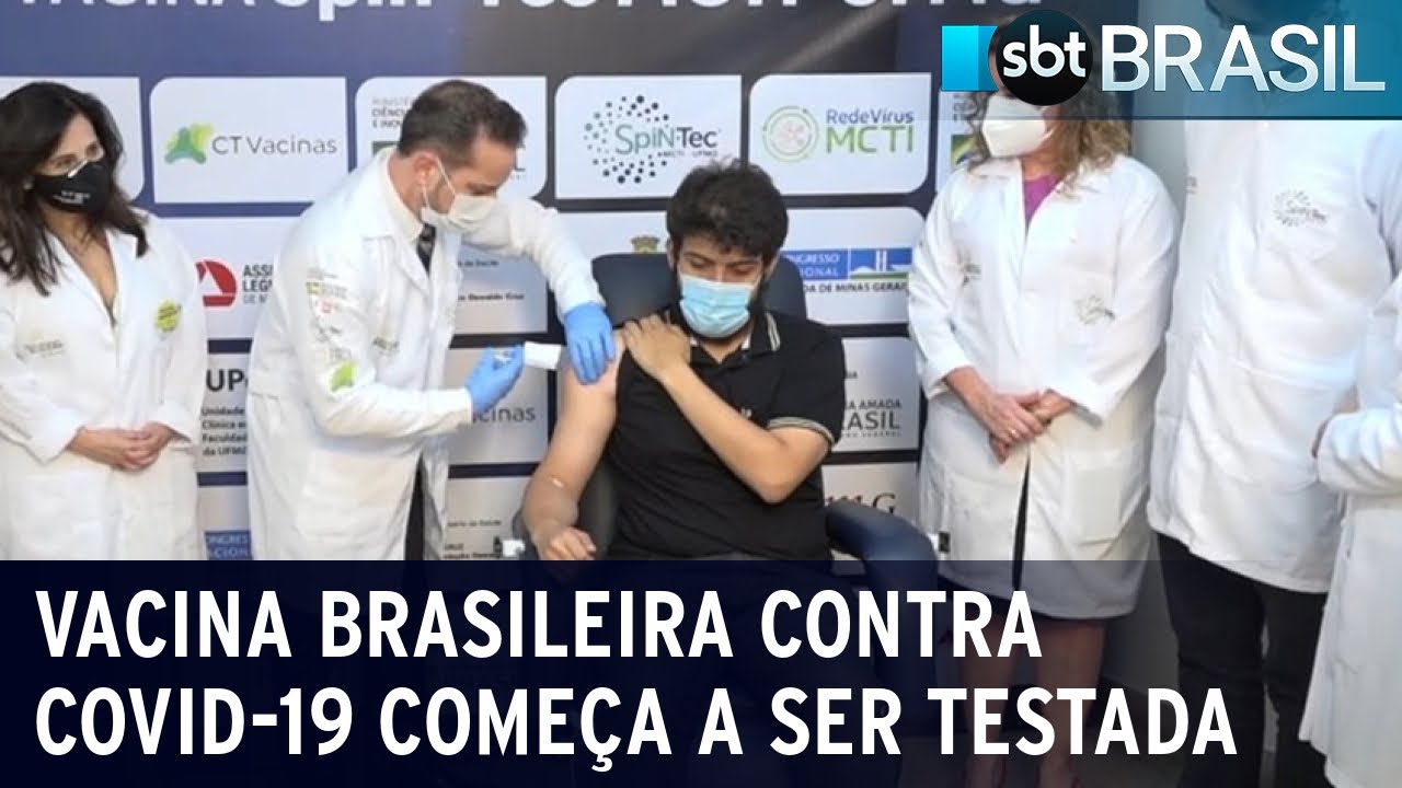 Vacina brasileira contra covid-19 começa a ser testada | SBT Brasil (25/11/22)