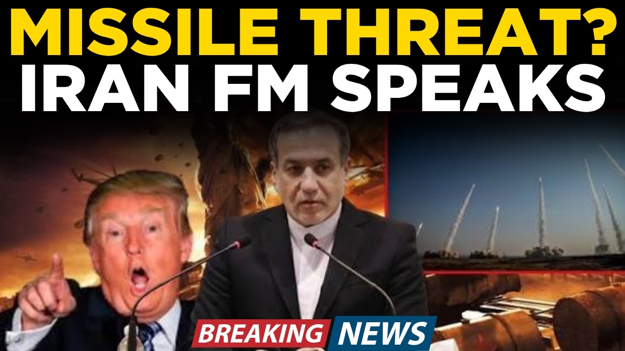 US-Iran War LIVE: Iran FM Abbas Araghchi Issues Major Warning | Hypersonic Missile Threat?