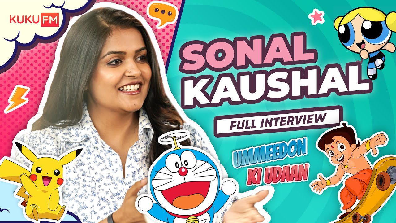 Doraemon ki Hindi Voice Artist Sonal Kaushal | Ummeedon ki Udaan ft. @The_MotorMouth | Kuku FM