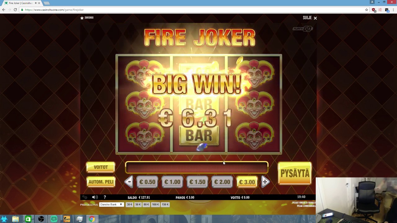Firejoker Voitto x10 = 450