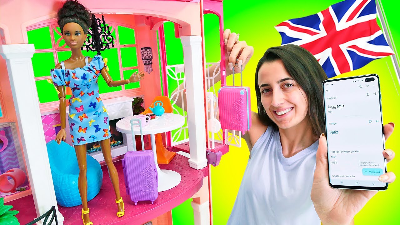 Sevcan ile Barbie DREAM HOUSE videoları - en sevimli bölümler. Barbie oyunları