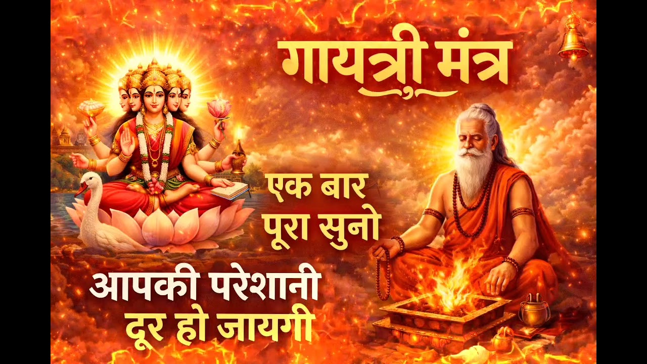 अपने घर में चलाकर अपना काम करते रहो Negativity ख़तम कर देखा ये अनोखा गायत्री मंत्र का जाप 