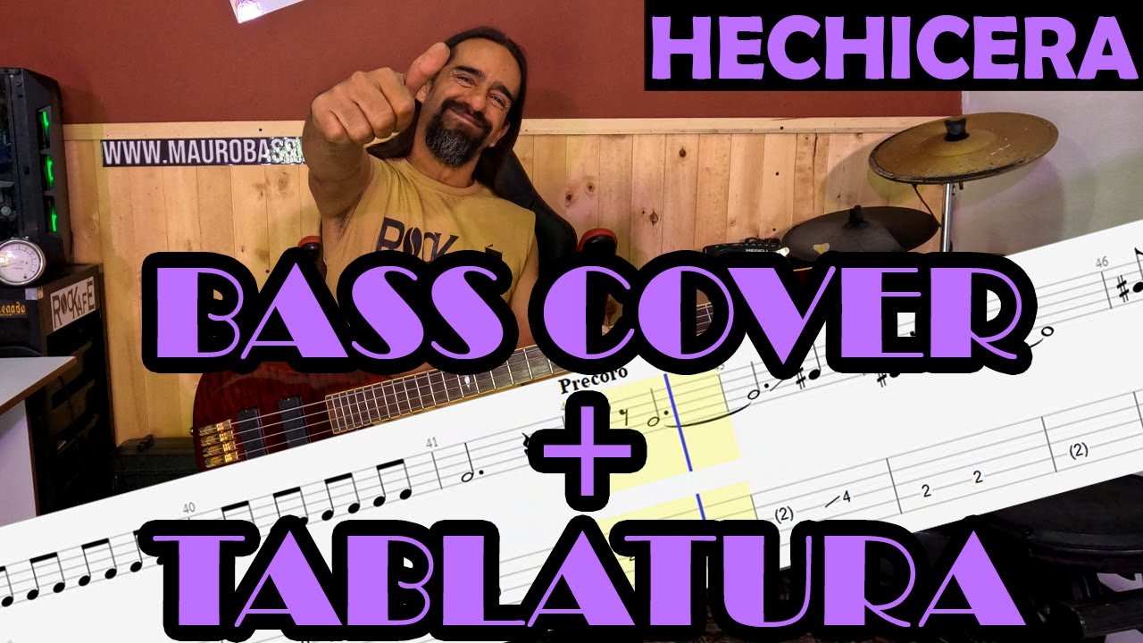 Hechicera – Maná – Cover en Bajo – Bass Cover + Tablatura
