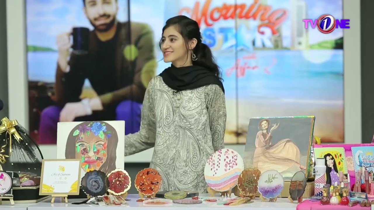 Suhaina Ansari-Art Of Suhaina | Morning Star With Azfar Rehman | #tvonepk