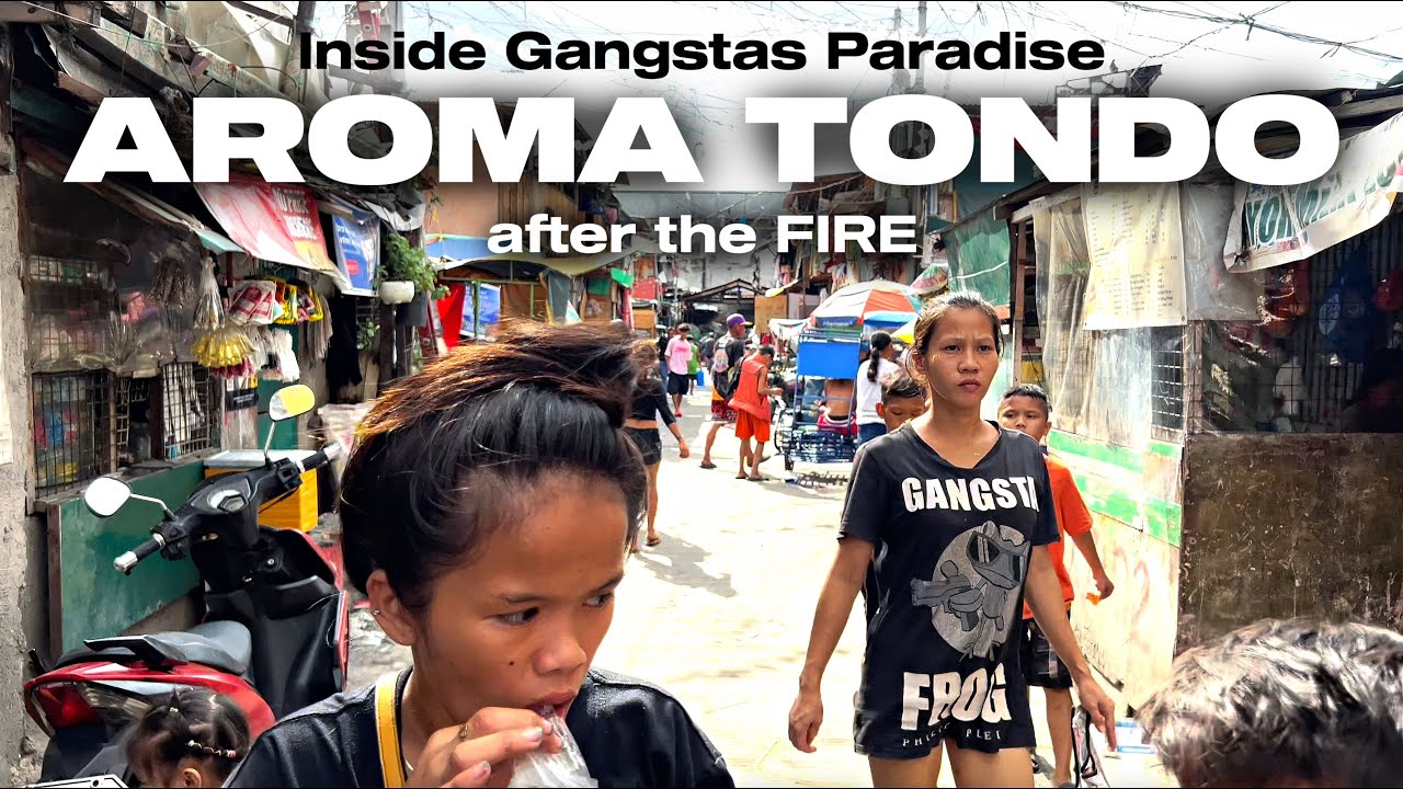 Visiting Aroma Tondo Manila Philippines after the Devastating Fire [4K HDR]