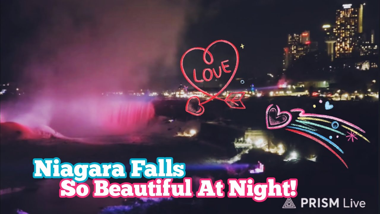 Let's Enjoy The Night Out In Niagara Falls! 🧸💕 Casual City Life, Walking Around