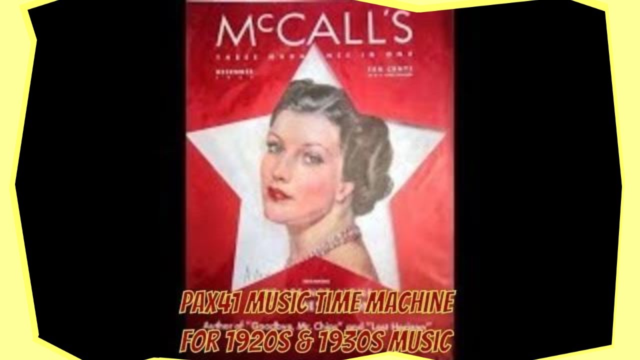 Hear Beautiful 1930s Music Too Wonderful For Words @Pax41