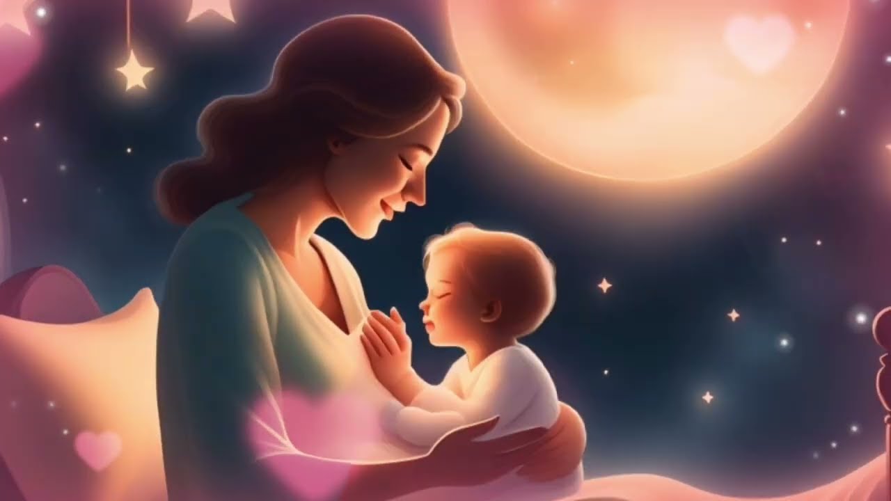 1 Hour Lullaby - Moonlit Dreams - Baby Song - Kids Song