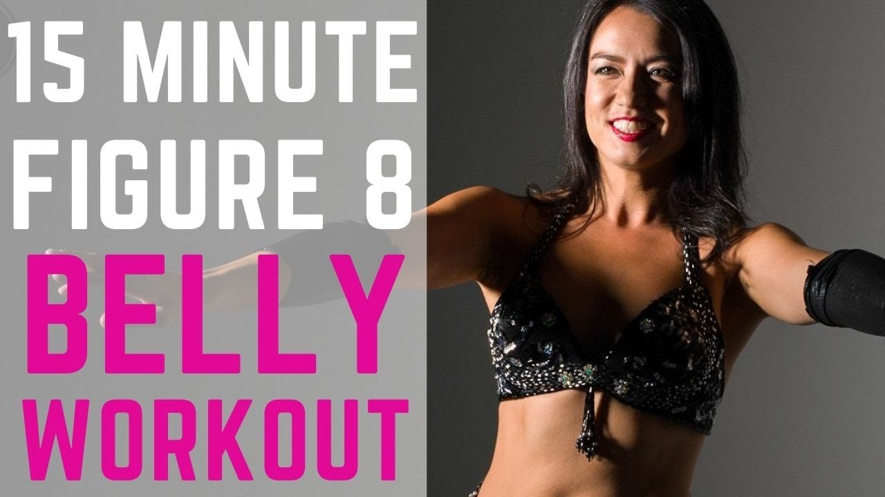 Online BELLY DANCE CLASSES - Horizontal FIGURE EIGHT BELLY DANCE WORKOUT for Strong Core and Hips