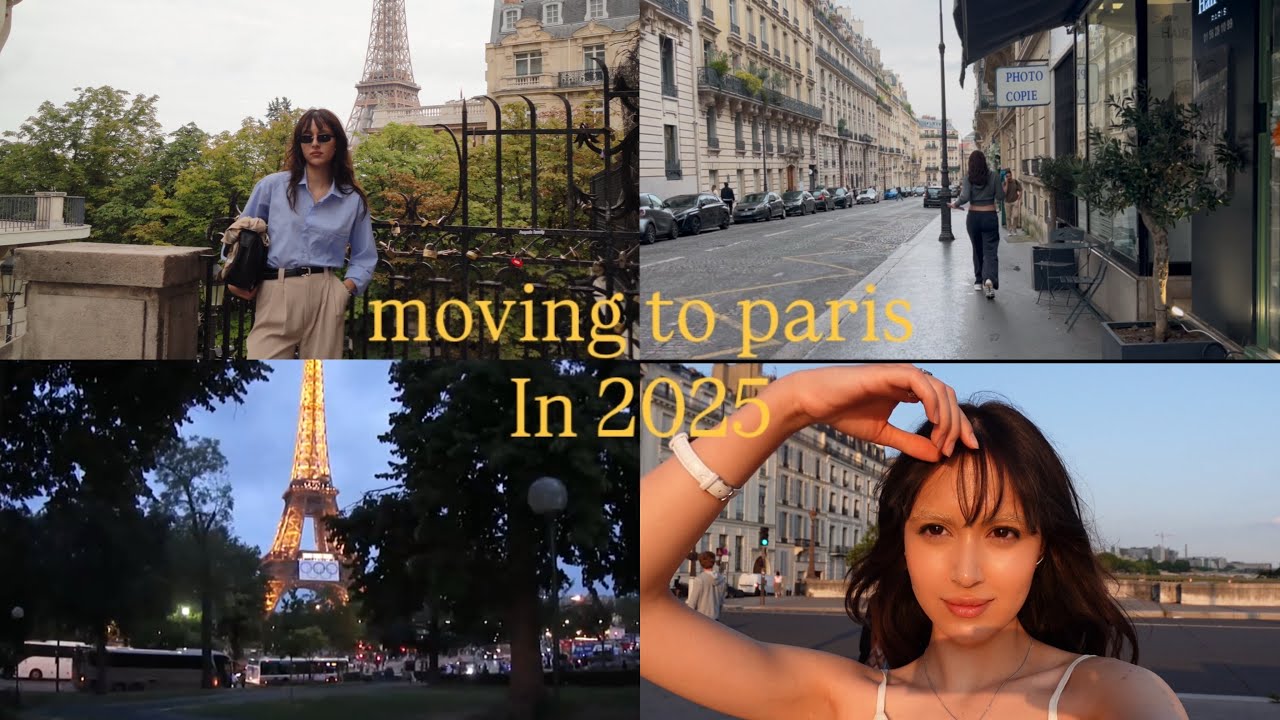 Moving to Paris 파리 as an exchange student vlog in 2025