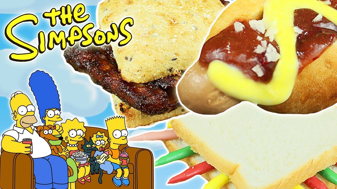 3 Increíbles Recetas de Los Simpsons que NO te puede PERDER 2