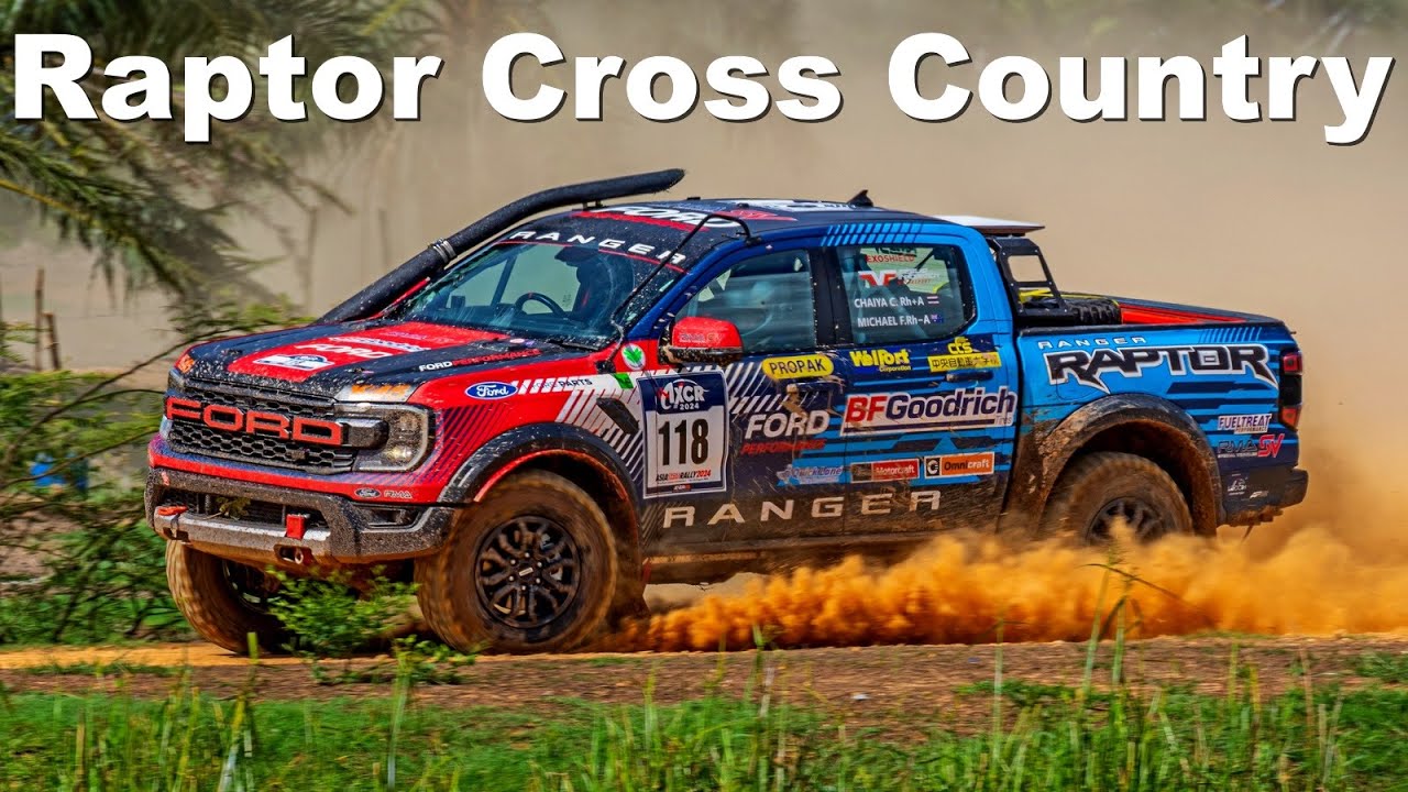 The Ford Ranger Raptor AXCR 2024 Racing Truck is at another LEVEL! (Thailand Car Modification)