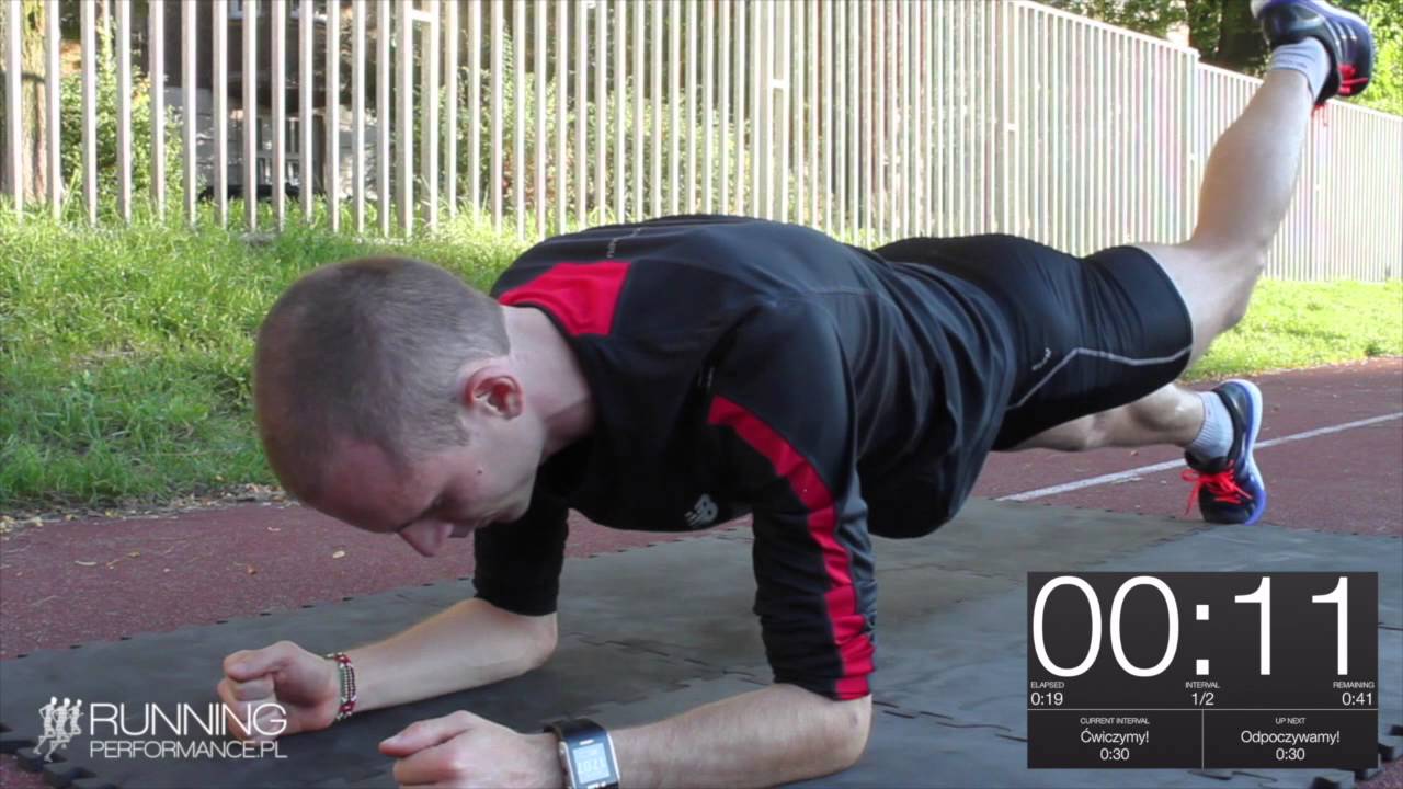 CORE STABILITY DLA BIEGACZY - 1 (zestaw dla początkujących)
