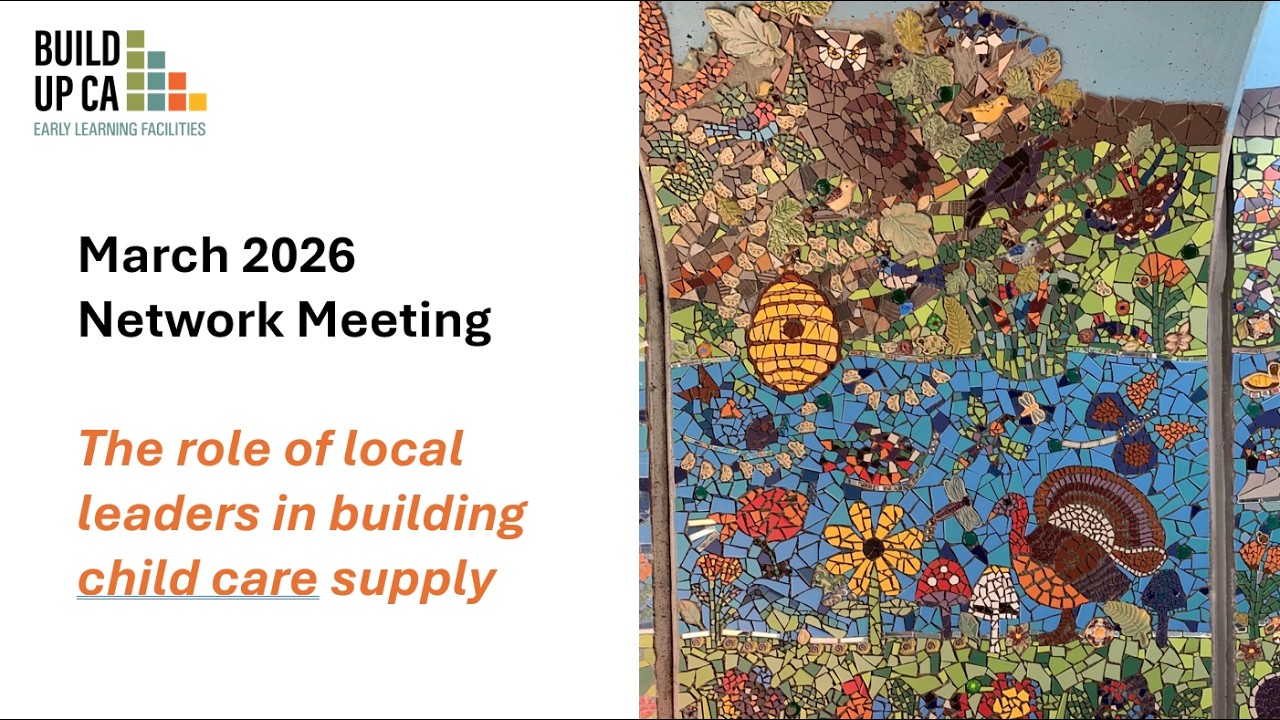 March 2026 Network Meeting - The role of local leaders in building child care supply (English)
