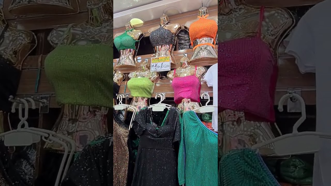 5 Pe&ccedil;as por R$100 #shorts #brasaqui